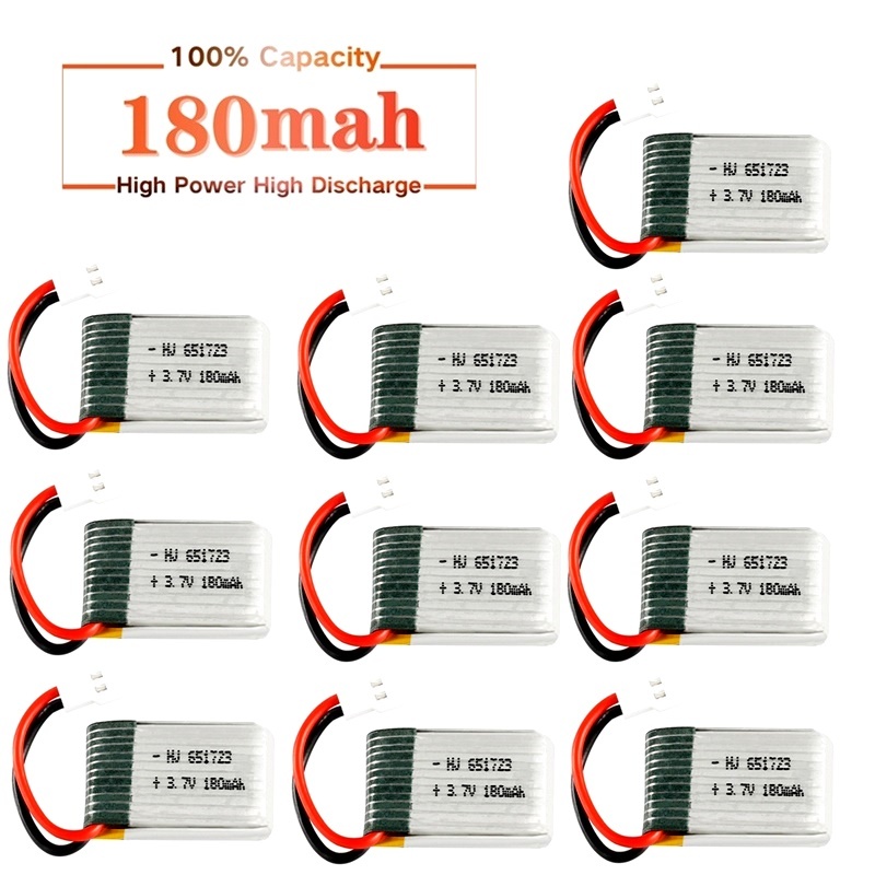 Rc Helicopter Coaxial - Аккумулятор LiPo 3.7V 180mAh для JJRC