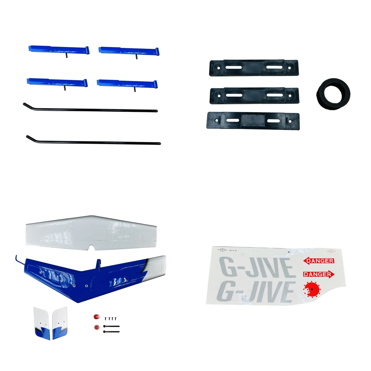 Rc Helicopter Coaxial - Roban 600, размер MD-500E, запасные части