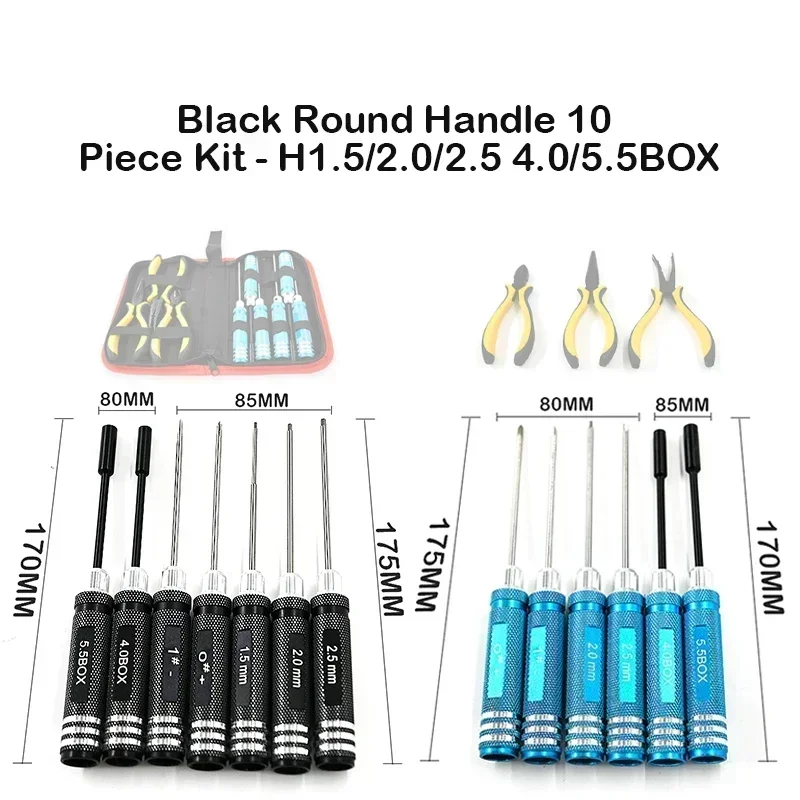 10 шт./комплект. Набор инструм – обзор и цена Rc Helicopter Tool Kit